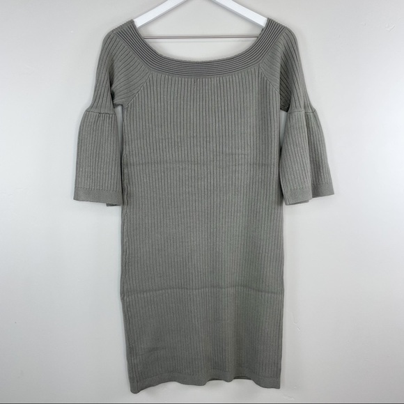 NWT BB Dakota Off-the-shoulder Sweater Dress Size Medium - Picture 7 of 8